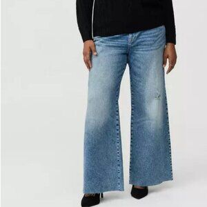 Baggy High-Rise Wide Leg Jean